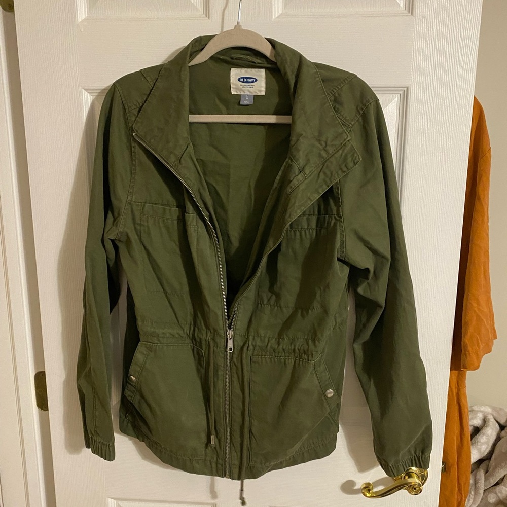 Old Navy light jacket - olive green - L